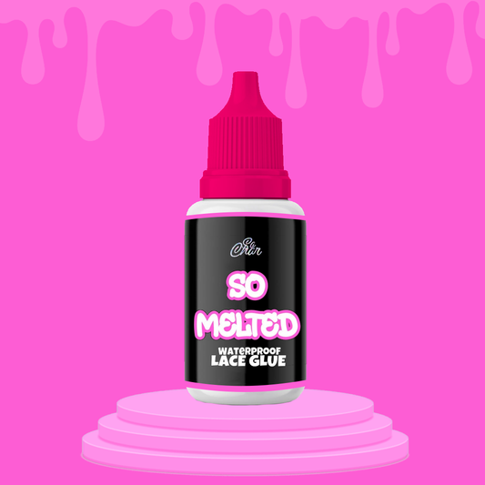 "SO MELTED'' LACE GLUE
